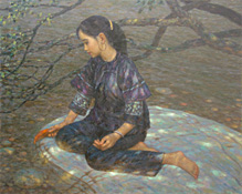 Dai ZhongGuang Oil on canvas